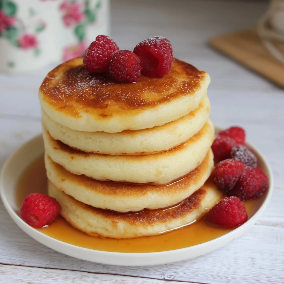 Fluffy Ricotta Pancakes