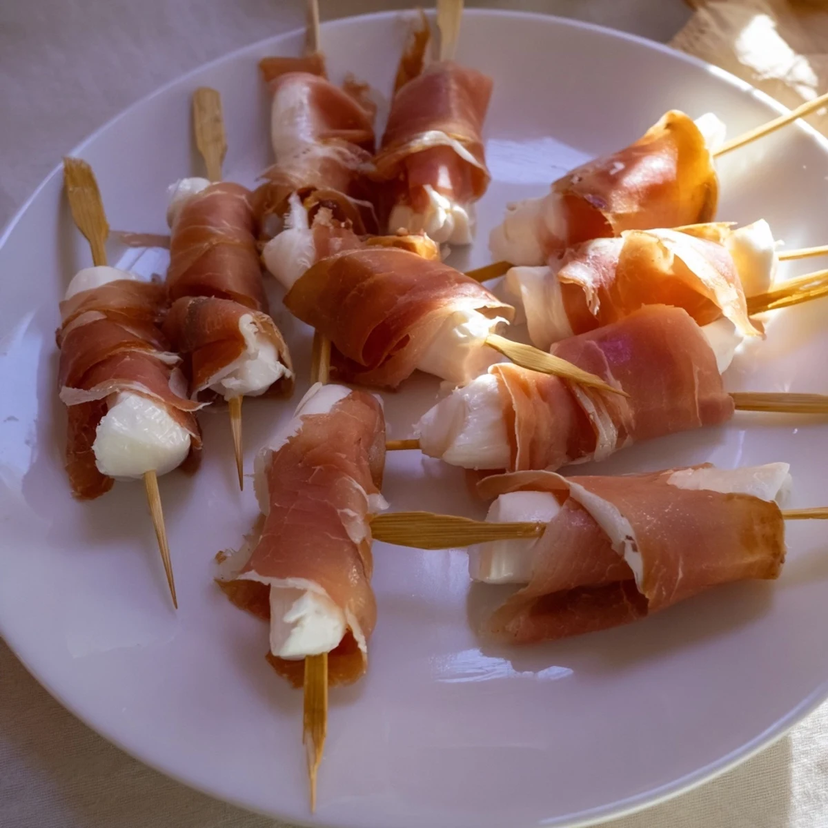 Close-up of a delicious, gluten-free Nautical Knot appetizer, perfectly braided, ready to serve.