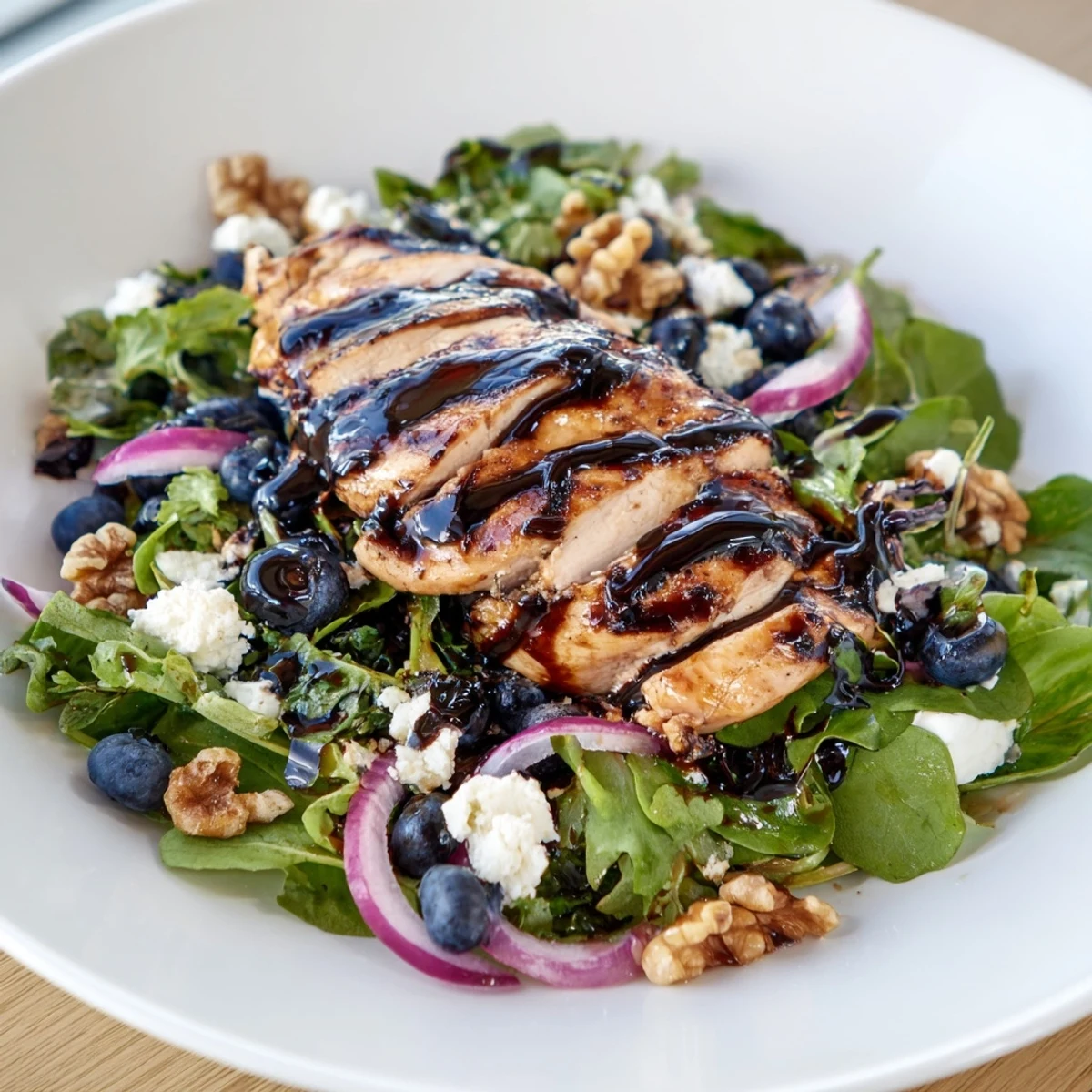 Blueberry Goat Cheese Chicken Salad