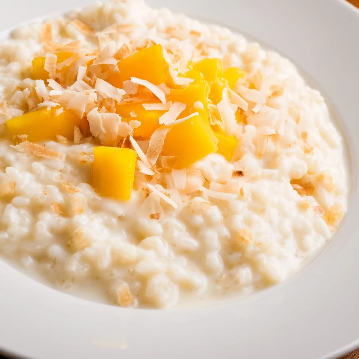 Toasted Coconut Rice Pudding