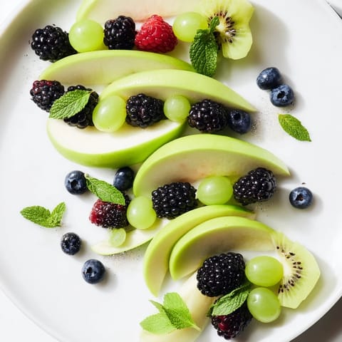Aurora Borealis Fruit Platter