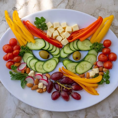 Masquerade Mask Appetizer Platter