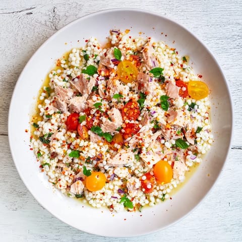 Dense Chickpea Tuna Salad