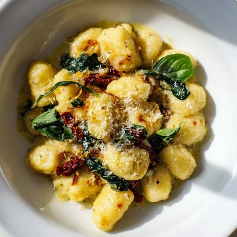 Creamy Tuscan Gnocchi Skillet