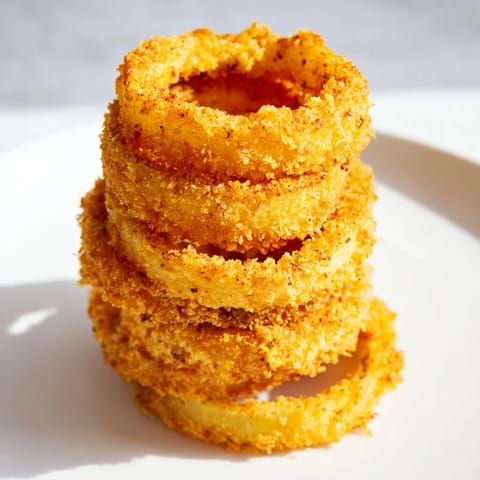 Crispy Onion Ring Tower