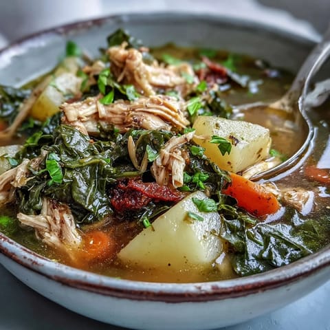 Collard Greens Chicken Vegetable Soup