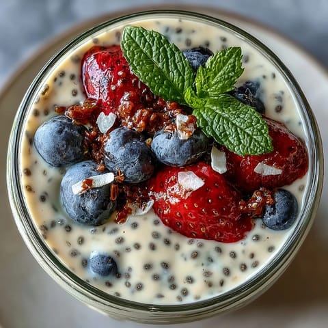Summer Berry Chia Pudding