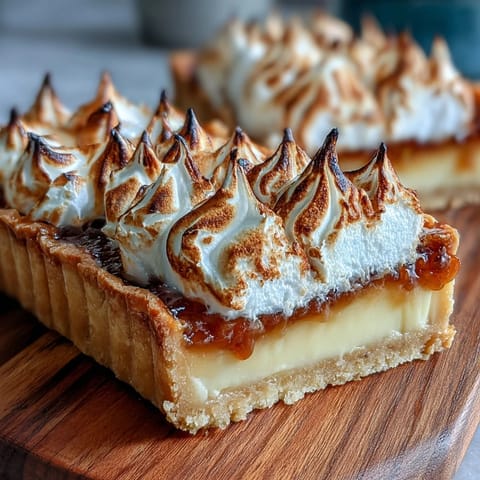 Passionfruit Tart with Meringue