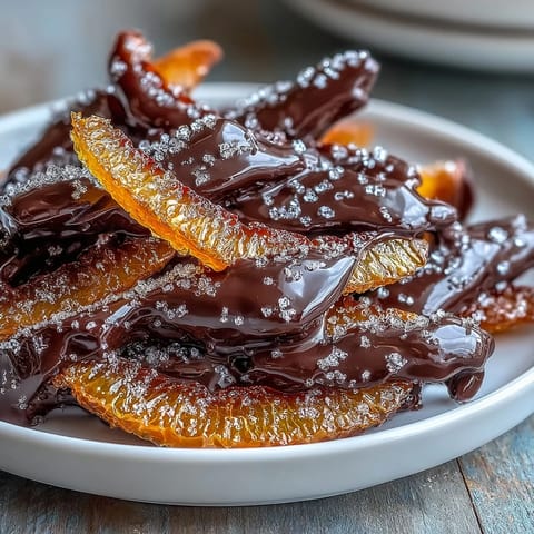 Candied Orange Peel Chocolate