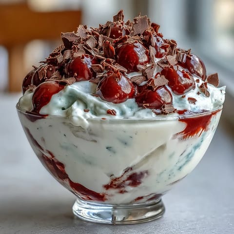 Fluffy Yogurt Berry Sundaes