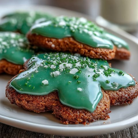 St. Patricks Shamrock Cookies