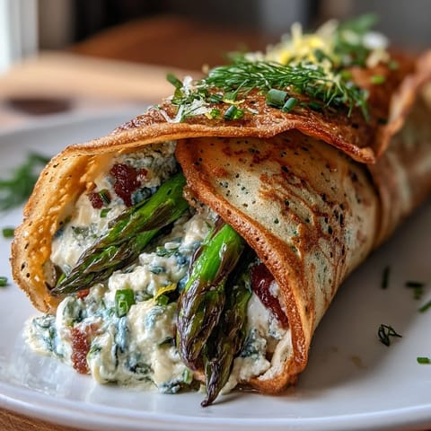 Spring Buckwheat Crepes