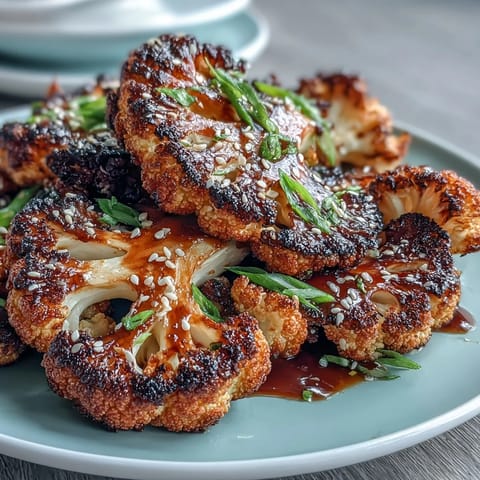 Teriyaki Cauliflower Steaks