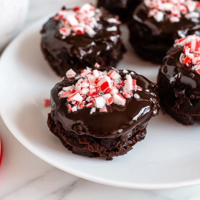 These decadent Peppermint Mocha Brownie Bites offer a fantastic combination of rich chocolate and mint flavors.