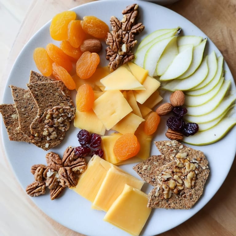 This Thanksgiving Leaf Fall features an assortment of autumn-shaped food items, ideal for holiday snacking.