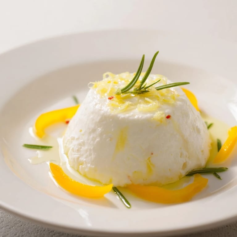 Creamy goat cheese centers a Tuscan Sunburst, ready to be scooped with crispy breadsticks.