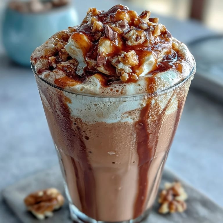 Refreshing iced vanilla bean frappuccino topped with silky toasted coconut foam for a tropical twist.